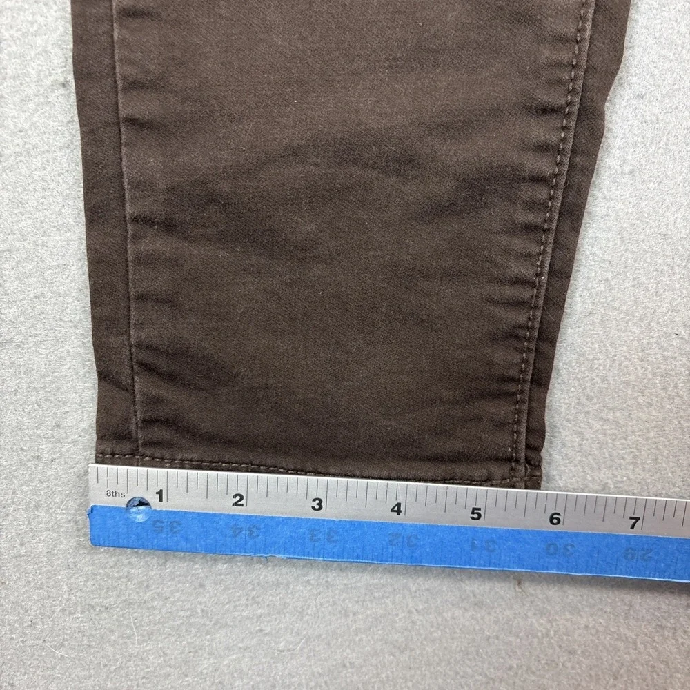 Banana‎ Republic Travel Jean Athletic Fit Jeans Men 28X28 Brown 5 Pocket 28x28